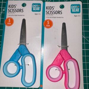 NEW- Set of two Kids' scissors